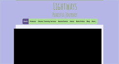Desktop Screenshot of lightwaysjourney.com